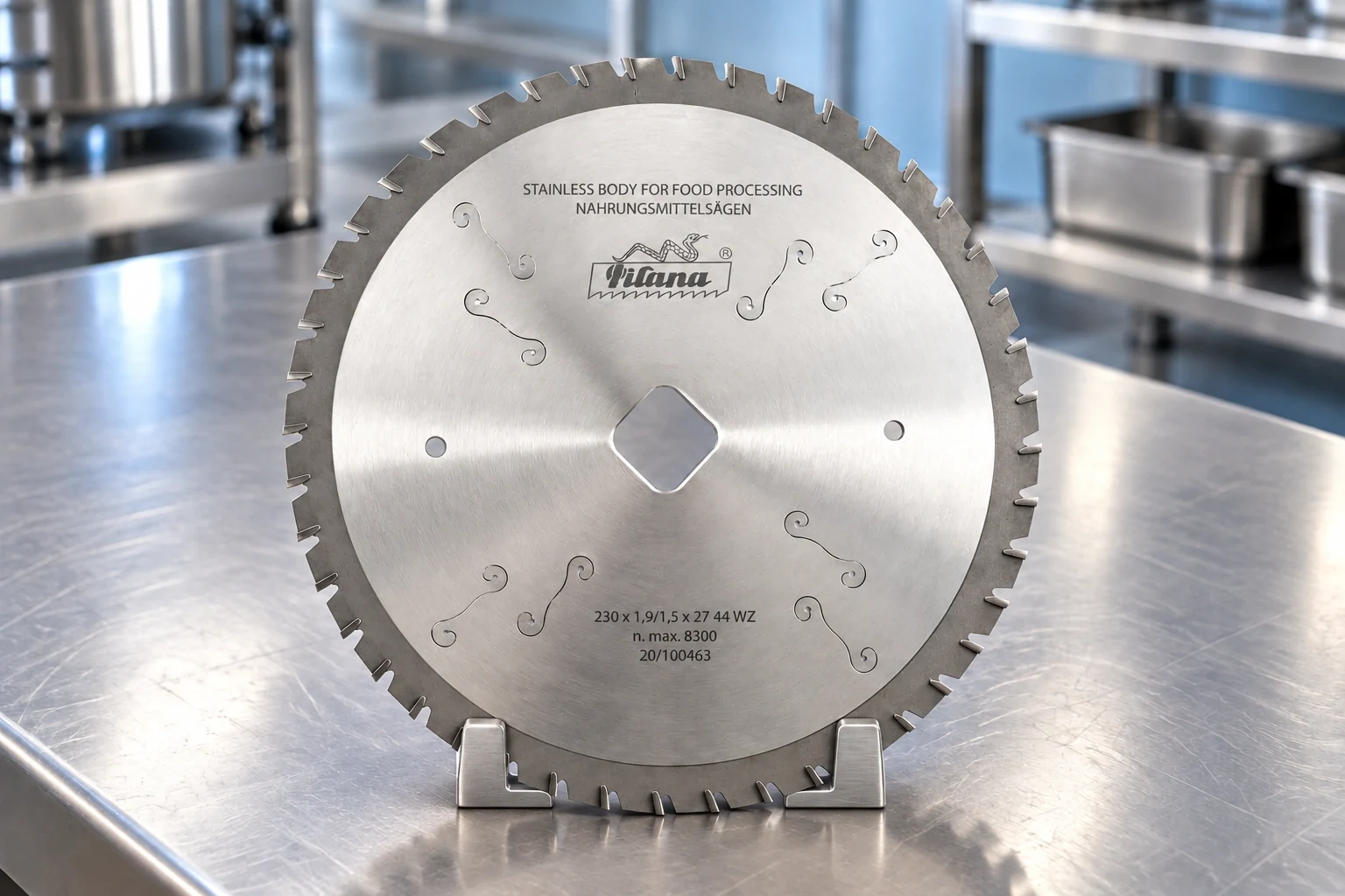Food industry circular blades